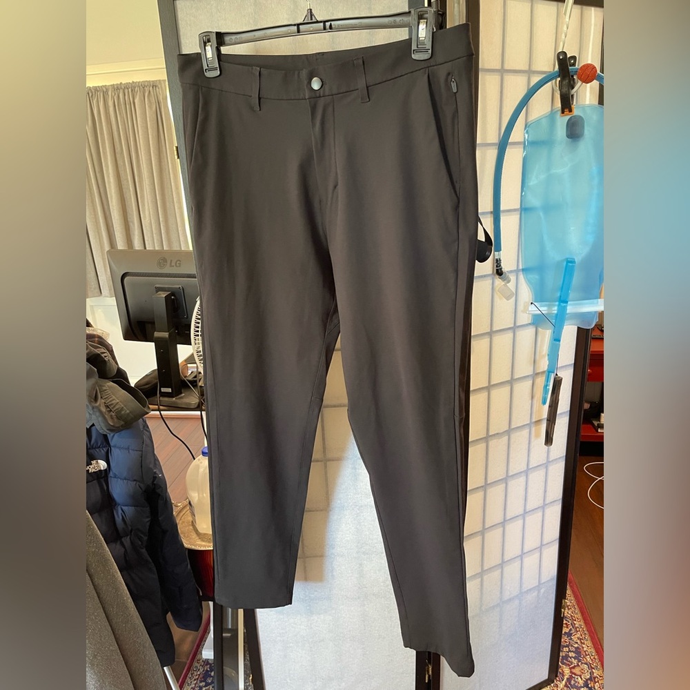 Lululemon ABC Classic Fit 5 Pocket Pant Warpstreme Men’s Black 34x30